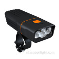 Beste versie EU Standaard 3*XM-L T6 Verstelbare richting Helderste fiets LED-lichtfiets